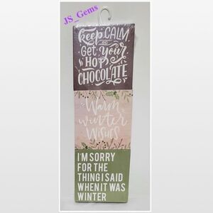 New Home Chunky Wood Block Sitters Décor